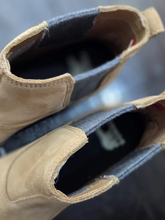 Sorel Women's Tan Suede Chelsea Booties - Picture 7 of 7